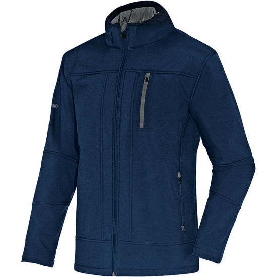 Afbeeldingen van JAKO Softshelljas Team marine/grijs (7611/09) - SALE